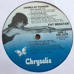 Pat Benatar – Crimes Of Passion LP Plak - Görsel 3