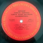 Devadip Carlos Santana & Turiya Alice Coltrane – Illuminations LP Plak - Görsel 6