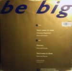 Be Big – That's When It's Gold 12" Maxi Single Plak (Early House) - Görsel 2