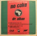 Dr. Alban – No Coke 12" Maxi Single Plak (Early House) - Görsel 2