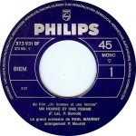 Le Grand Orchestre De Paul Mauriat – Paris En Colère 45lik Plak - Görsel 3