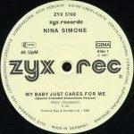 Nina Simone – My Baby Just Cares For Me 12'' Maxi Single Plak - Görsel 3