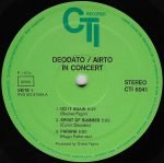 Deodato - Airto – In Concert LP Plak - Görsel 3