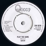Queen – Play The Game 45lik Plak