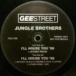 Jungle Brothers – I'll House You '98 12'' Maxi Single Plak (Early House) - Görsel 3