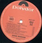 Serge Reggiani – "Poètes" 1 LP Plak - Görsel 6