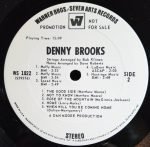 Denny Brooks – Denny Brooks LP Plak - Görsel 3
