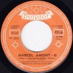 Marcel Amont – Dans Le Cœur De Ma Blonde 45lik Plak - Görsel 3