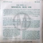 Aimé Duval S. J. – Seigneur, Mon Ami 45lik Plak - Görsel 2