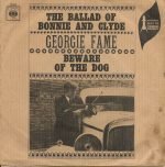 Georgie Fame – The Ballad Of Bonnie And Clyde / Beware Of The Dog 45lik Plak