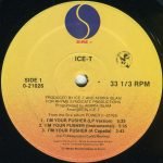 Ice-T – I'm Your Pusher 12'' Maxi Single Plak - Görsel 4