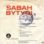 Sabah Bytyqi ‎– Hije t'bajnë qerpikët 45lik Plak - Görsel 2
