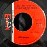 Alex Brown – I'm In Love 45lik Plak (Soul) - Görsel 2
