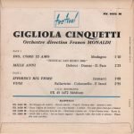 Gigliola Cinquetti – Dio, Come Ti Amo 45lik Plak - Görsel 2