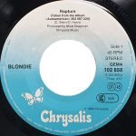 Blondie – Rapture 45lik Plak - Görsel 3