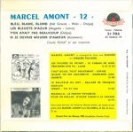 Marcel Amont – Bleu, Blanc, Blond 45lik Plak - Görsel 2