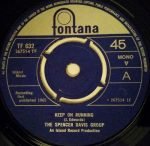 The Spencer Davis Group – Keep On Running 45lik Plak