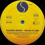 Talking Heads – Remain In Light LP Plak - Görsel 6