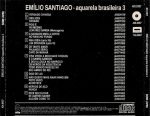 Emilio Santiago – Aquarela Brasileira 3 CD - Görsel 2