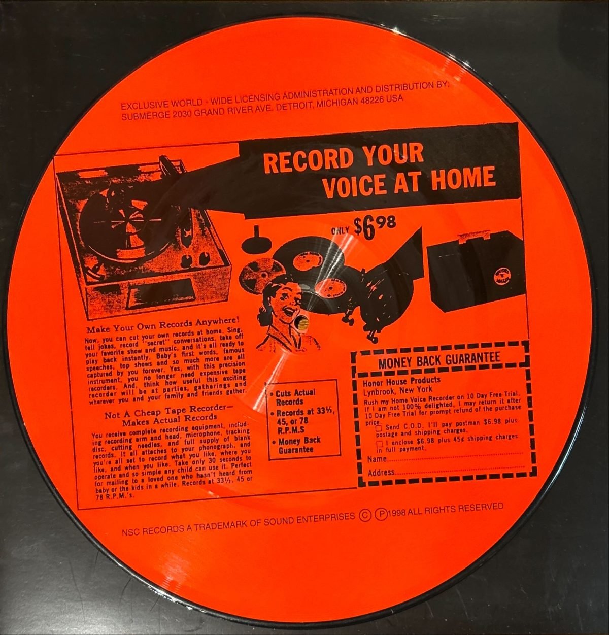 NSC 2 x 12" Maxi Single Plak Picture Disc (Techno) - Görsel 2