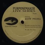 Jeff Mills – Purpose Maker Live Series 12'' Maxi Single Plak (Techno)