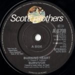 Survivor – Burning Heart 45lik Plak - Görsel 3