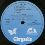 Ultravox – Lament LP Plak - Görsel 3