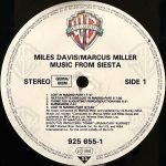Miles Davis / Marcus Miller – Music From Siesta LP Plak - Görsel 3