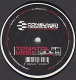 Umek – Tonatol EP 12'' Maxi Single Plak (Techno) - Görsel 3