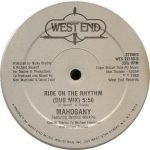 Mahogany Featuring Bernice Watkins ‎– Ride On The Rhythm 12" Maxi Single Plak - Görsel 2