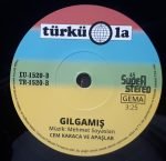 Cem Karaca Ve Apaşlar – Ayrılık Günümüz / Gılgamış 45lik Plak - Görsel 4