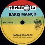 Barış Manço – Dağlar Dağlar 45lik Plak - Görsel 3