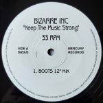 Bizarre Inc – Keep The Music Strong 12" Maxi Single Plak (Early House) - Görsel 3