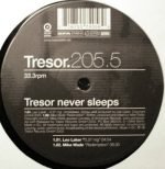 Tresor Never Sleeps 12'' Maxi Single Plak (Techno)