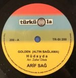 Arif Sağ & Zafer Dilek – Golden (Altın Bağlama) 45lik Plak - Görsel 3