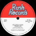 Trans-Lux – Big Apple Noise (Special-Re-Edit) 12" Maxi Single Plak (Electro) - Görsel 2