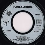 Paula Abdul – Rush Rush 45lik Plak - Görsel 3