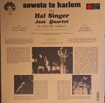 The Hal Singer Jazz Quartet – Soweto To Harlem LP Plak - Görsel 2