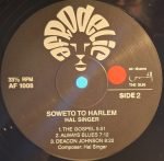 The Hal Singer Jazz Quartet – Soweto To Harlem LP Plak - Görsel 4