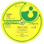 Eloy – Time To Turn LP Plak - Görsel 6