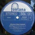 Black Sabbath – Attention! Black Sabbath! LP Plak - Görsel 3