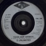 2 Unlimited – Faces 45lik Plak - Görsel 3