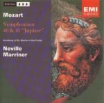 Mozart - Symphony No. 40 In G Minor, K. 550 / Symphony No. 41 In C, K. 551 "Jupiter" CD