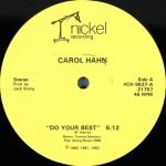 Carol Hahn ‎– Do Your Best 12" Maxi Single Plak