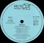 Yazoo – You And Me Both LP Plak - Görsel 5