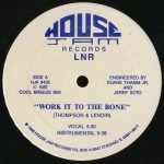 LNR / Thompson & Lenoir – Work It To The Bone / Can't Stop The House 12" Maxi Single Plak (Chicago House)