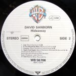 David Sanborn – Hideaway LP Plak - Görsel 3