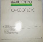 Karl Otto ‎– Promise Of Love 12" Maxi Single Plak - Görsel 2