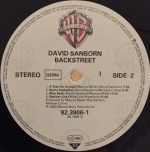 David Sanborn – Backstreet LP Plak - Görsel 4