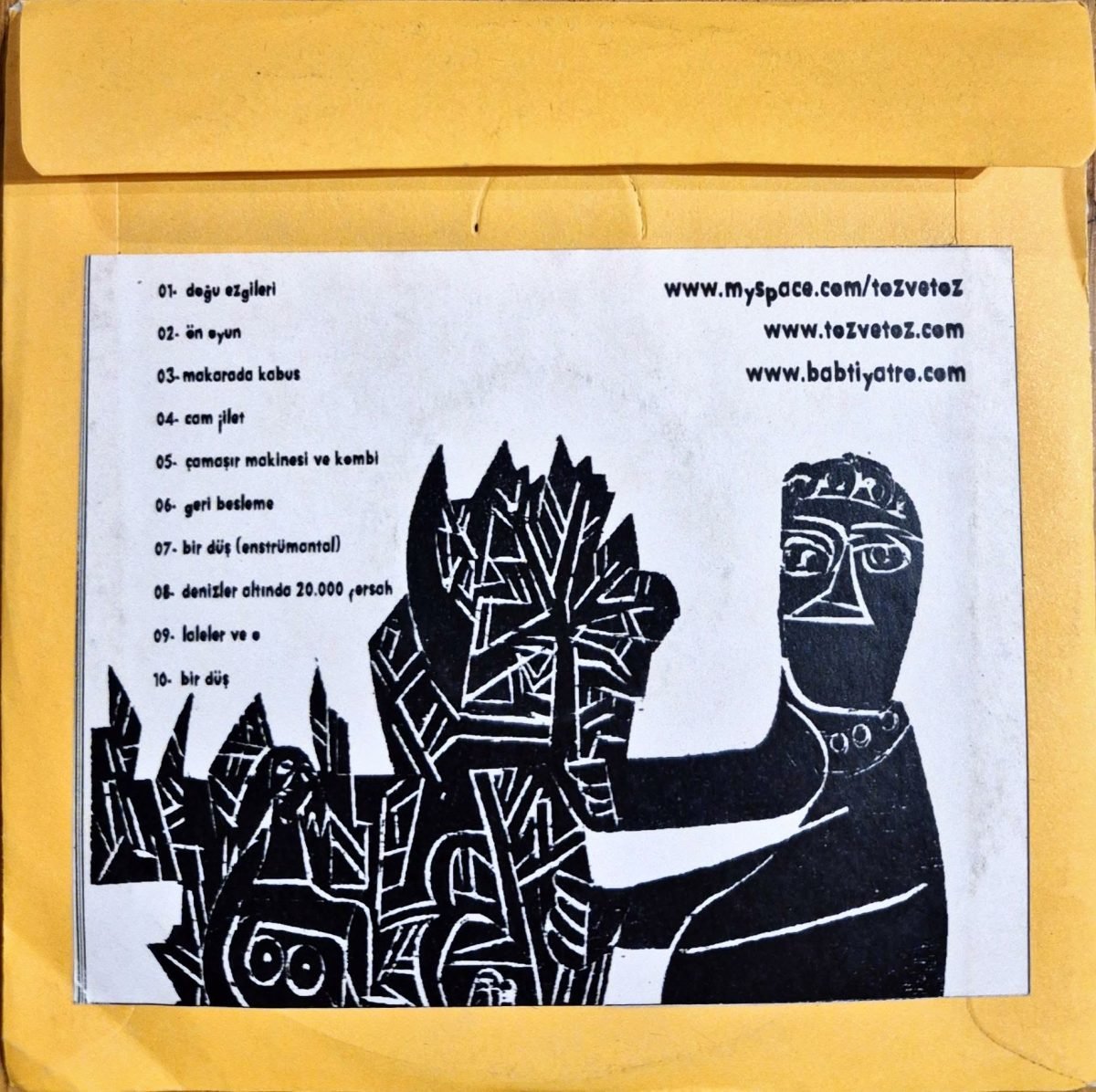 Toz Ve Toz – Sahici İnsanlar Plastik Ölümler - Tiyatro Müziği CD - Görsel 2